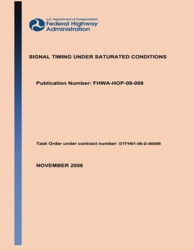 Signal Tming Under Saturated Conditions
