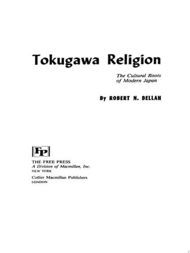 Tokugawa Religion