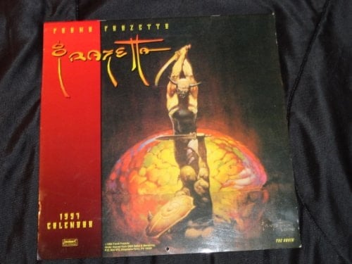 Frank Frazetta 1997 Wall Calendar