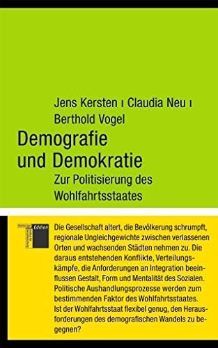 Demografie und Demokratie zur Politisierung des Wohlfahrtsstaates