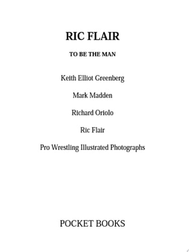 Ric Flair: To Be the Man