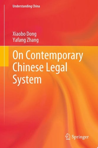 On Contemporary Chinese Legal System