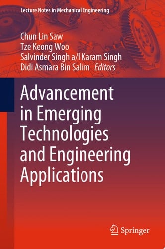 Advancement in Emerging Technologies and Engineering Applications