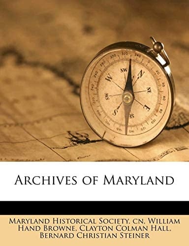 Archives of Maryland Volume 16