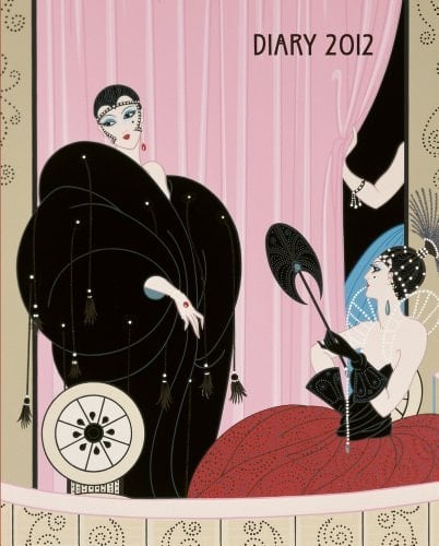 Diary 2012 Erte (Flame Tree Art Diaries) Portrait 16.5 x 13.3 cm (6½ x 5¼ in)