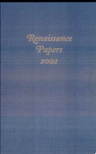 Renaissance Papers 2002