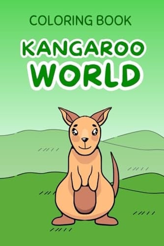 "Jump into Creativity: A Kangaroo Coloring Adventure"