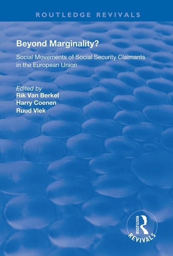 Beyond Marginality? Social Movements of Social Security Claimants in the European Union