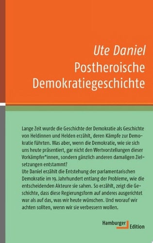 Postheroische Demokratiegeschichte