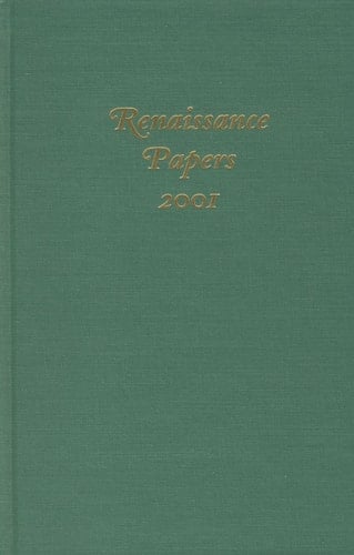 Renaissance Papers 2001