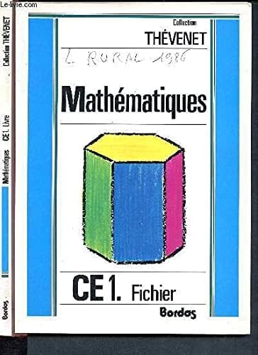 Mathématiques C.E.1, [livre]