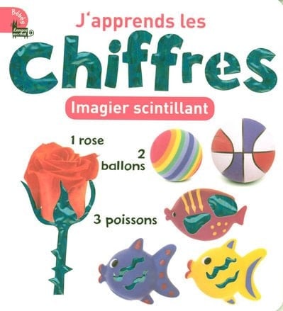 J'apprends les chiffres Imagier scintillant