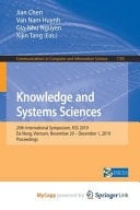Knowledge and Systems Sciences 20th International Symposium, KSS 2019, Da Nang, Vietnam, November 29-December 1, 2019, Proceedings