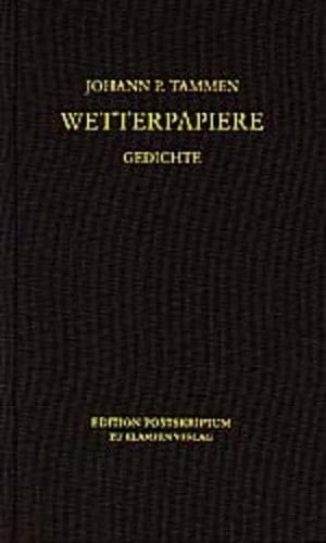 Wetterpapiere Gedichte