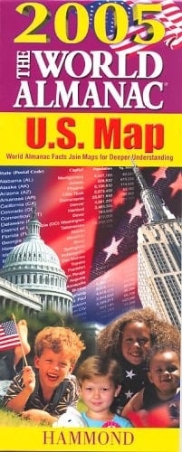 The World Almanac 2005 U.S. Map World Almanac Facts Join Maps for Deeper Understanding