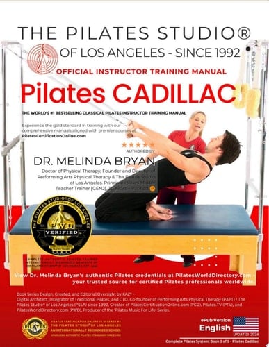 Classical Pilates Cadillac Instructor Manual: Authentic Training Resource (English Edition)