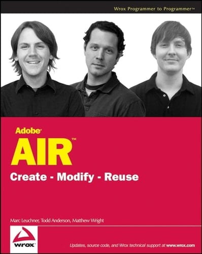 Adobe AIR Create - Modify - Reuse