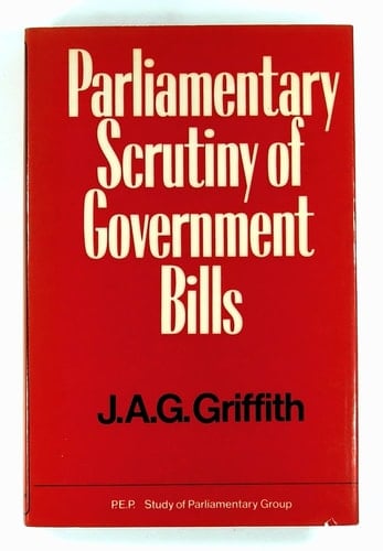 Parliamentary Scrutiny of Government Bills