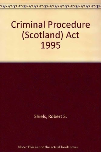 Criminal Procedure (Scotland) Act 1995