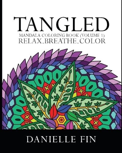 Mandala Coloring Book Tangled - Mandala Coloring Book