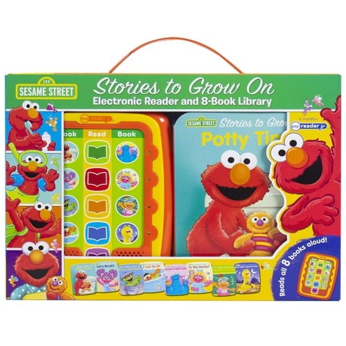 Sesame Street: Stories to Grow on Me Reader Jr: 8-Book Library and Electronic Reader