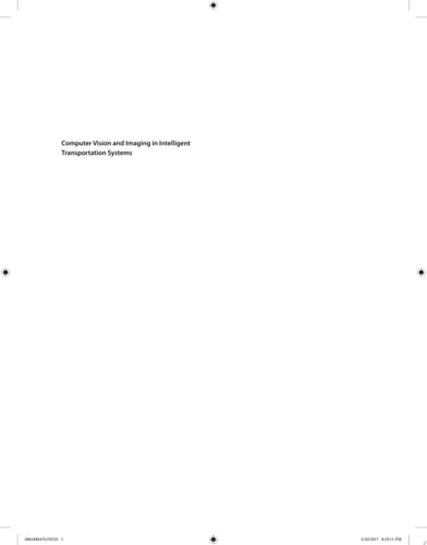 Computer Vision and Imaging in Intelligent Transportation Systems
