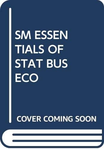Sm Essentials of Stat Bus Eco