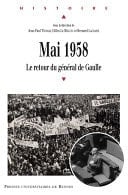 Mai 1958 Le retour du général de Gaulle