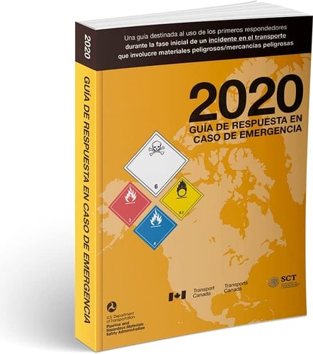 2020 Emergency Response Guide (ERG) Spanish