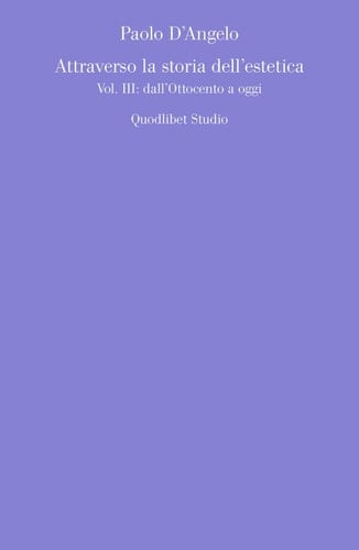 Attraverso la storia dell'estetica