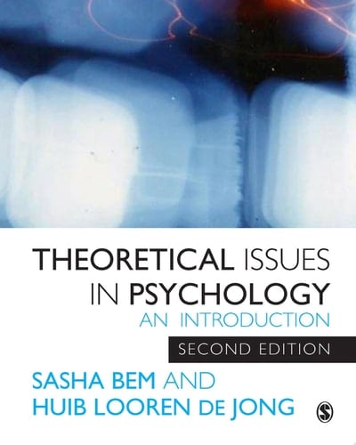 Theoretical Issues in Psychology An Introduction