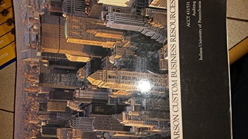 Pearson Custom Bussiness Resources Indiana University of Pennsylvania ACCT 431 / 531 Auditing