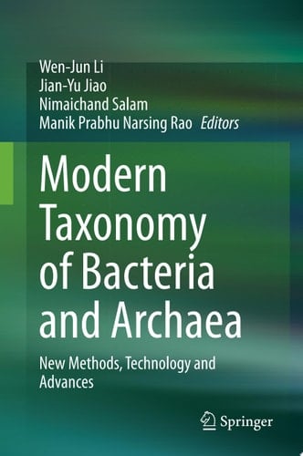 Modern Taxonomy of Bacteria and Archaea