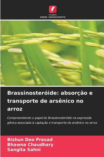 Brassinosteróide: absorção e transporte de arsênico no arroz: Compreendendo o papel do Brassinosteróide na expressão gênica associada à captação e transporte de arsênico no arroz (Portuguese Edition)