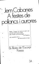 A festes de pollancs i aurores (L'Escorpí. Poesia) (Catalan Edition)