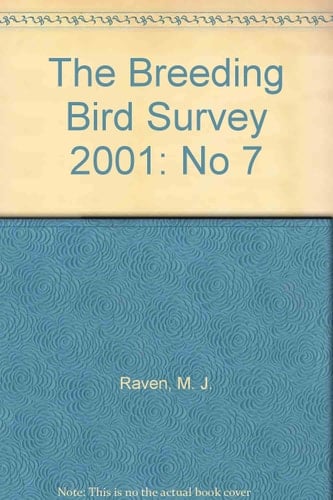 The Breeding Bird Survey 2001
