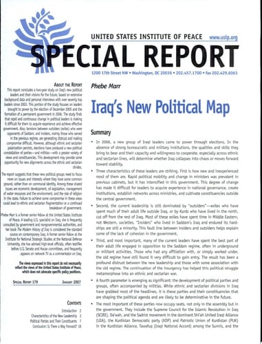 Iraq's New Political Map