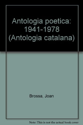 Antologia Poètica (1941-1978) (Catalan Edition)