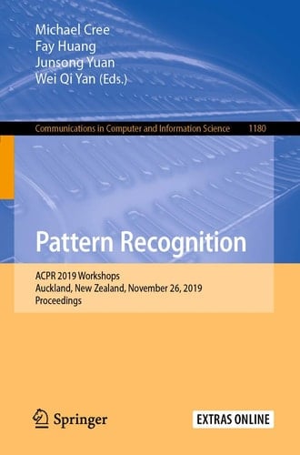 Pattern Recognition ACPR 2019 Workshops, Auckland, New Zealand, November 26, 2019, Proceedings