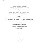 Fouilles de l'École française de Rome à Bolsena (Poggio Moscini). La Maison aux salles souterraines. Décors picturaux(Murs, plafonds, voûtes). Illustrations