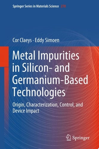 Metal Impurities in Silicon- and Germanium-Based Technologies