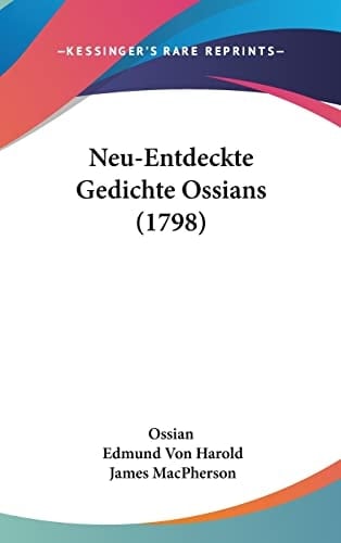 Neu-Entdeckte Gedichte Ossians (1798)