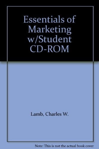 Essentials of Marketing with Student Cd-Rom