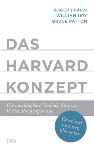 Das Harvard-Konzept die unschlagbare Methode für beste Verhandlungsergebnisse