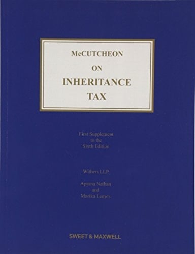McCutcheon on Inheritance Tax 1st Supplement