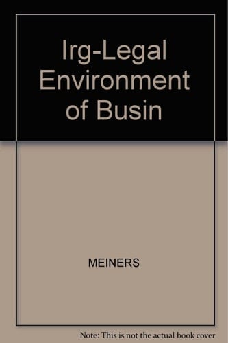 Irg-Legal Environment of Busin