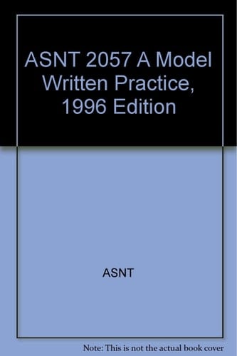 A Model Written Practice, 1996