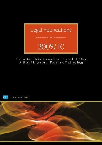 Legal Foundations 2009