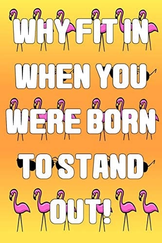 Why Fit in When You Were Born to Stand Out