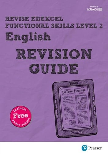 Revise Edexcel Functional Skills English Level 2 Revision Guide: includes online edition (Revise Functional Skills)